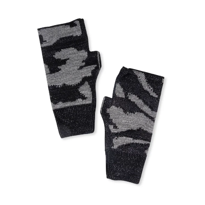 Colorado Black/Gray Camo Fingerless Gloves - FINAL SALE