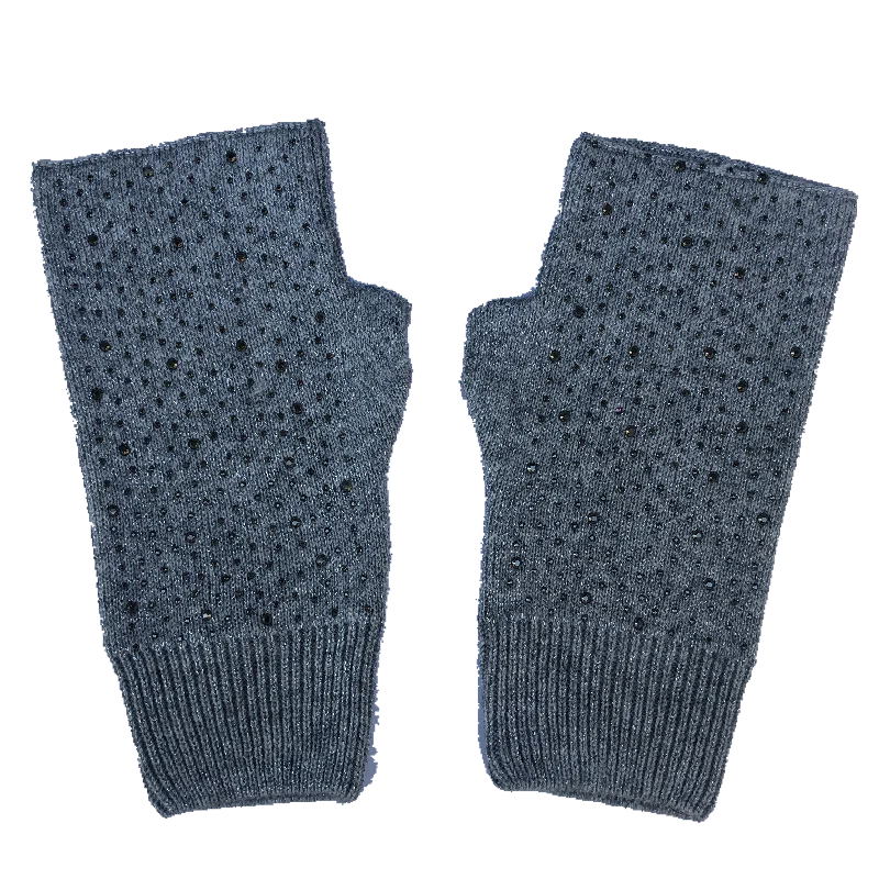 Lurex Twinkle Fingerless Glove Heather - FINAL SALE