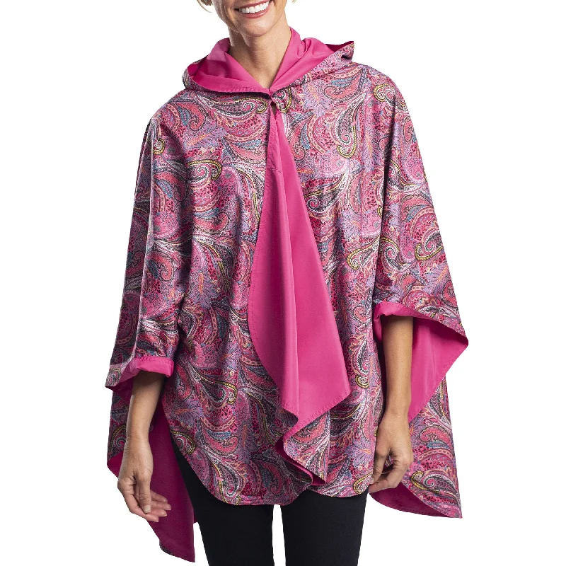 Raincaper Travel Cape - Rose/Paisley - NEW!