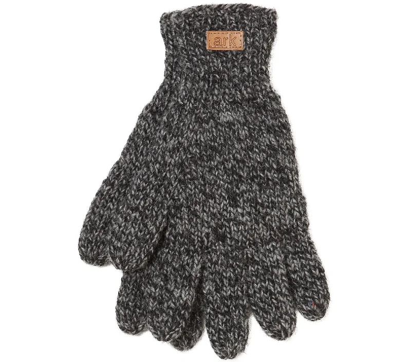 Charcoal Wool Gloves, Warm Fleece inside, great winter warmth :)