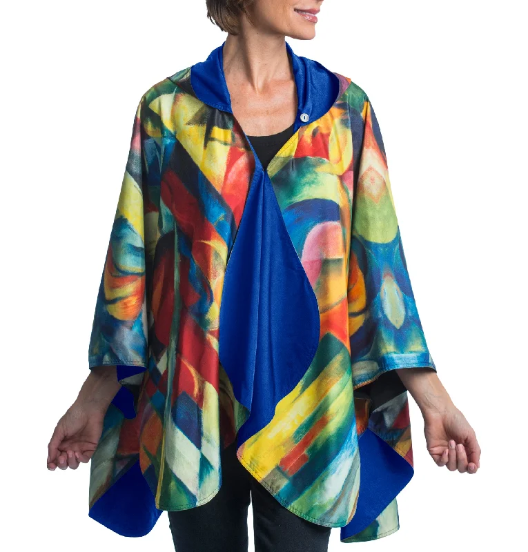 Raincaper Fine Art Travel Cape - Franz Marc Stables