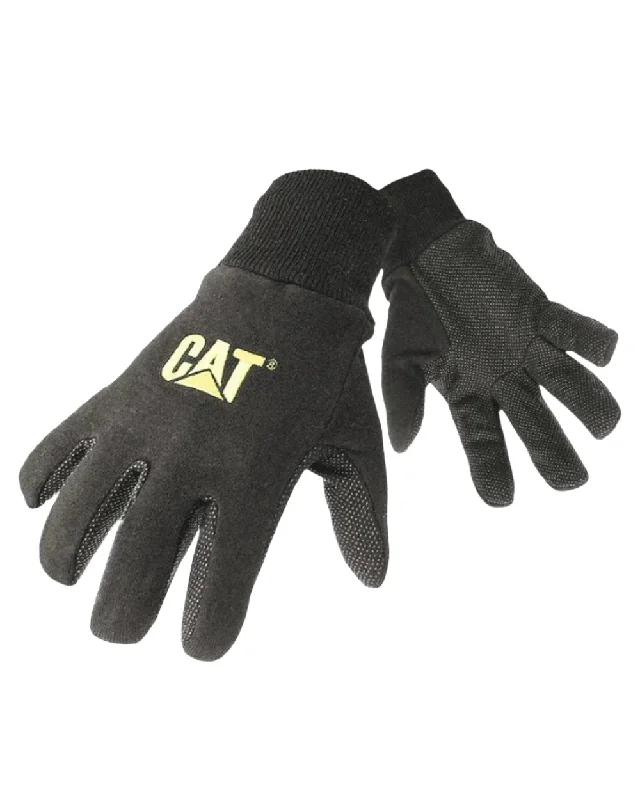 Caterpillar Jersey Dotted Glove