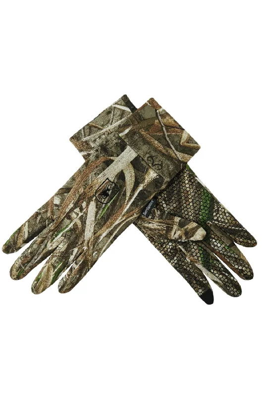 Deerhunter Camo Gloves with Silicone Dots