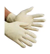 High Five Large Natural 9 1/2" E-Grip Max 5.1 mil Latex Ambidextrous Non-Sterile Exam Grade Powder-Free Disposable Gloves With Textured Finish And Beaded Cuff