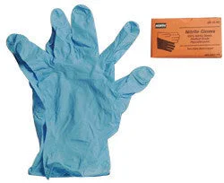 North by Honeywell X-Large Blue 9 1/2" North 5 mil Latex-Free Nitrile Ambidextrous Non-Sterile Medical Grade Powder-Free Disposable Gloves With Smooth Finish,