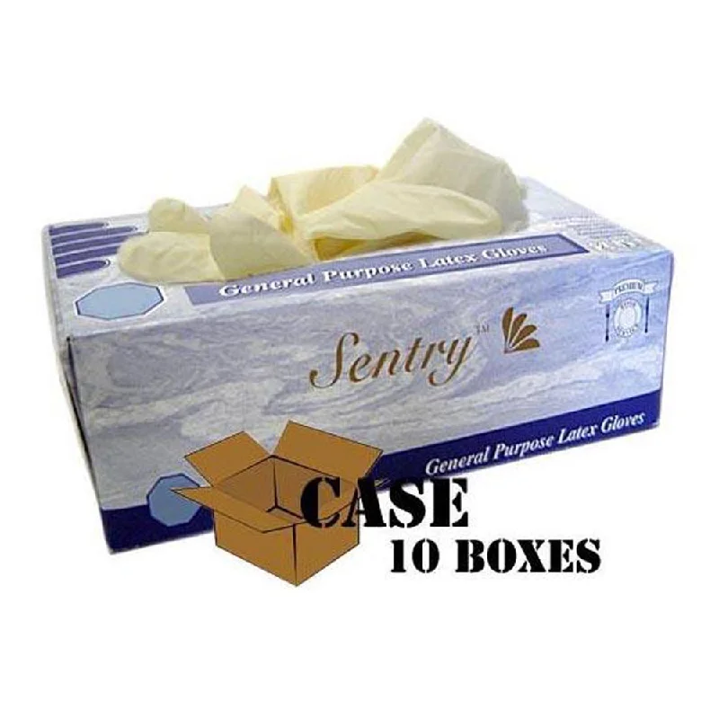 Sentry - Latex Gloves Powdered - Case