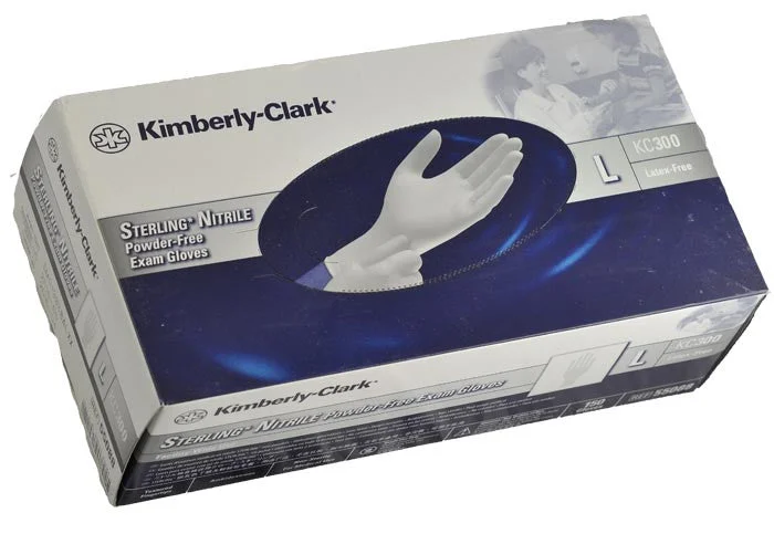 Kimberly-Clark - Sterling Powder-Free Nitrile Medical Exam Gloves - Box