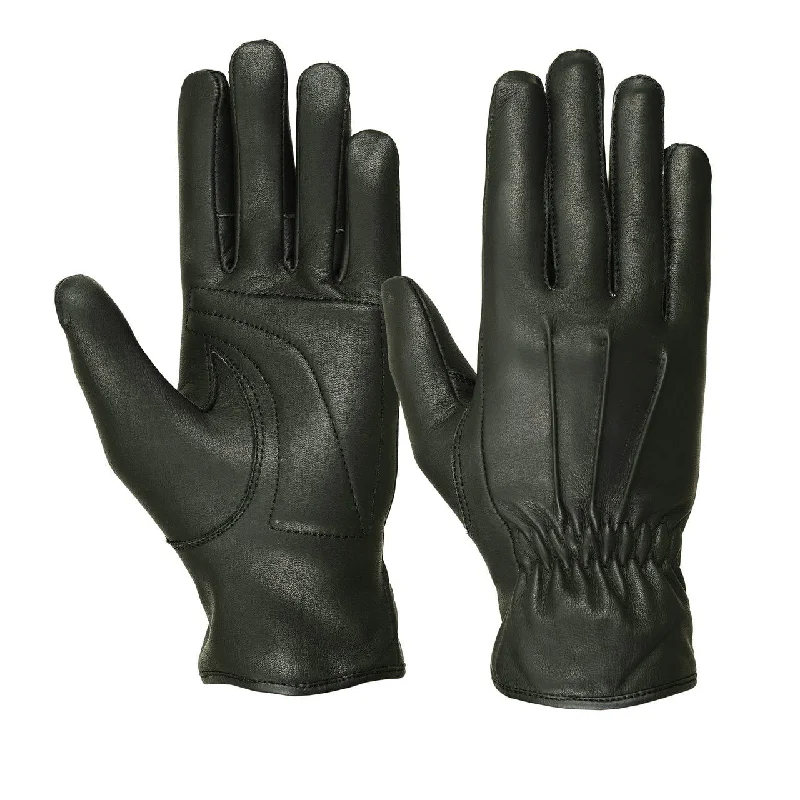 Ladies Water Resistant Deerskin Three Seam Padded Palm Gloves