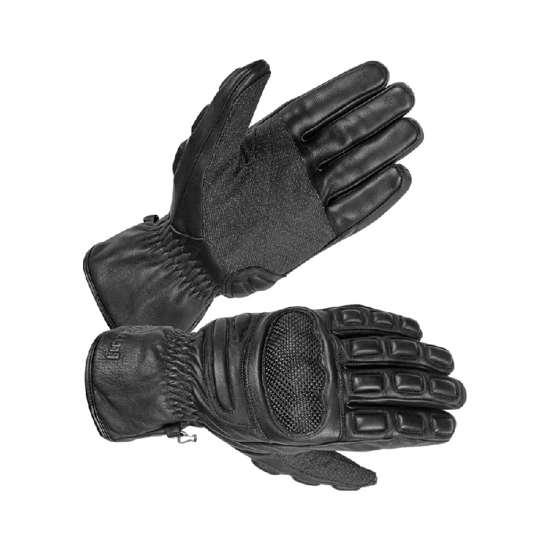 Men's Safety Technaline Leather, Short Riot Gloves, Water Resistant, Fireproof