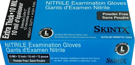 Skintx - Nitrile Powder-free Exam Extended Cuff - Box