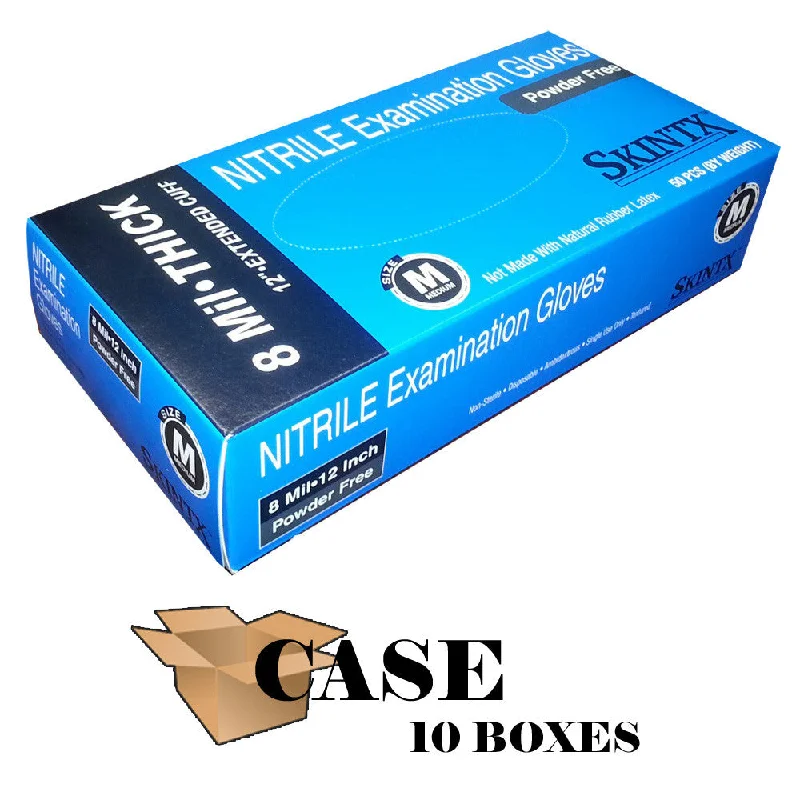 Skintx - Nitrile Powder-free 10 Mil Exam Extended Cuff - Case