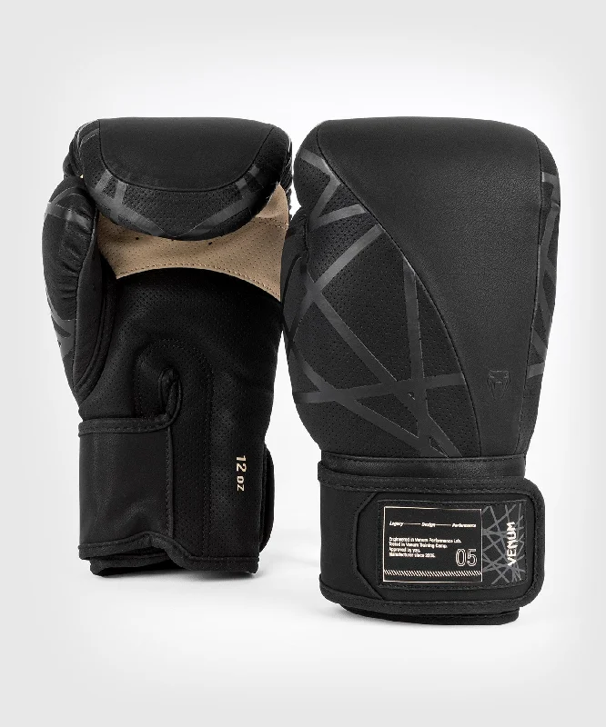 Venum Tecmo 2.0 Boxing Gloves - Black