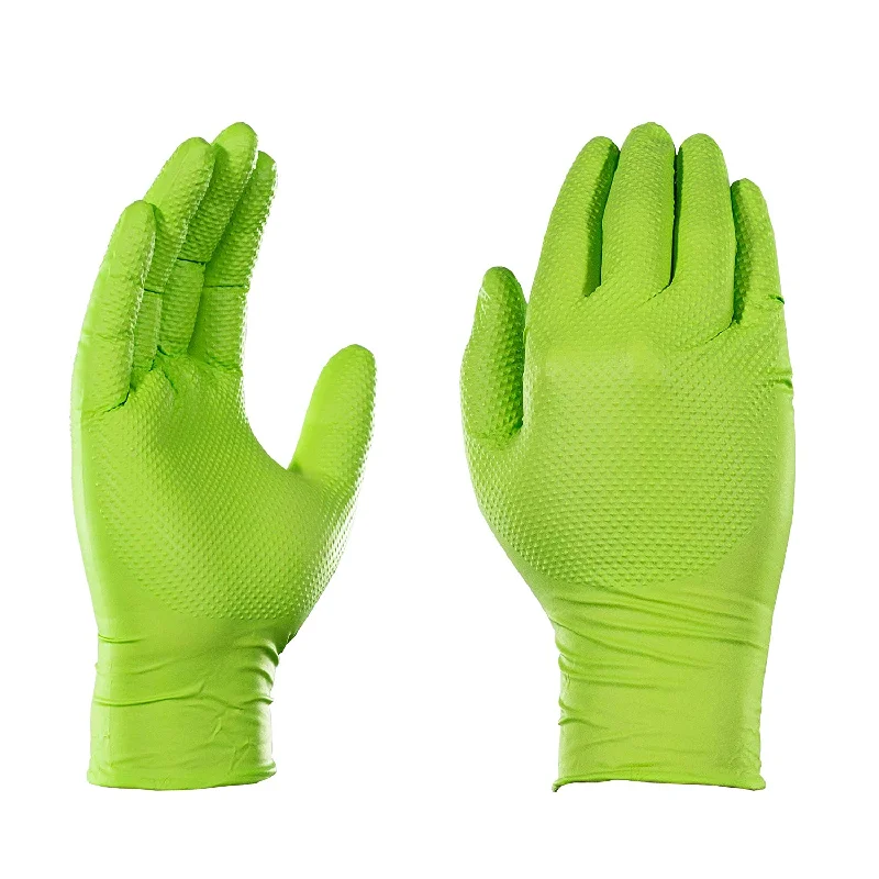 The Hulk- Green Nitrile Industrial Grade 8 mil