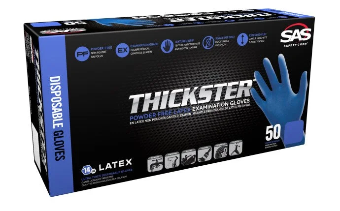 THICKSTER GLOVE-(POWDER-FREE) LATEX