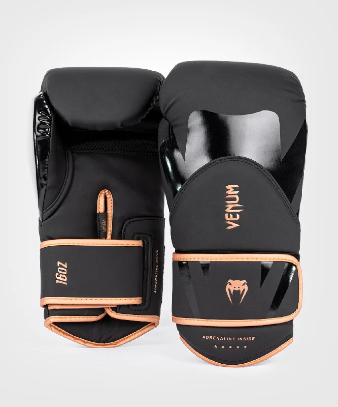 Venum Challenger 4.0 Boxing Gloves - Black/Bronze