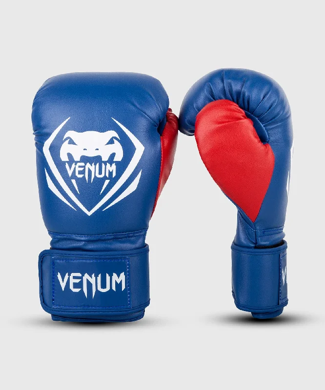 Venum Contender Boxing Gloves - Blue/White/Red