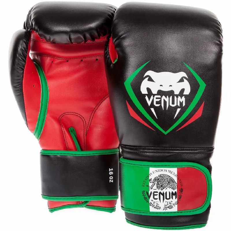 Venum Contender Boxing Gloves - Mexico - Black