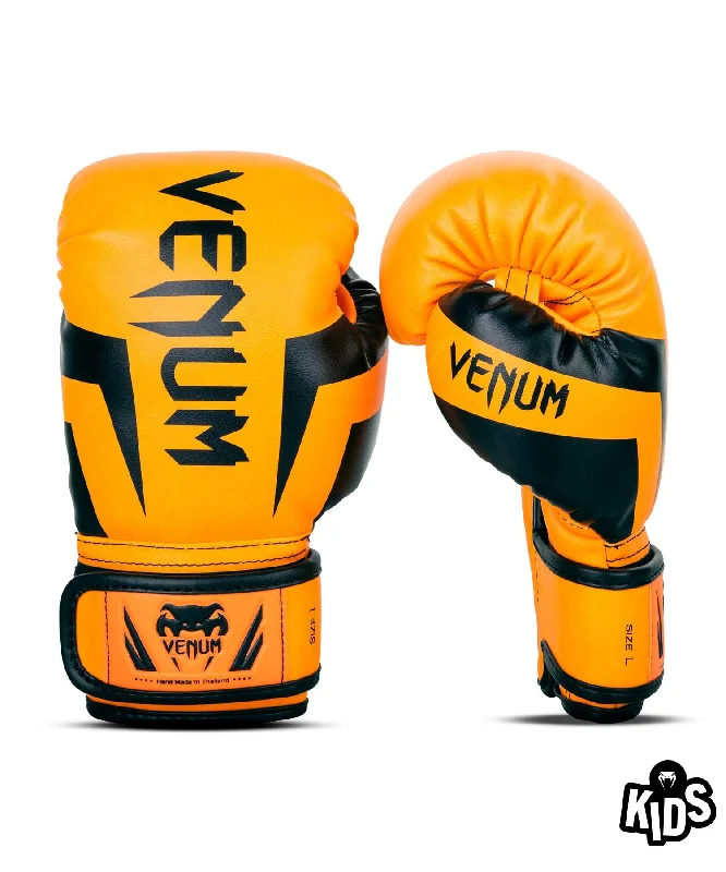 Venum Elite Boxing Gloves Kids - Exclusive - Fluo orange