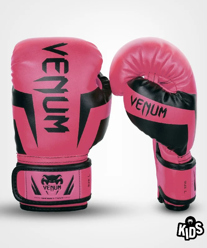 Venum Elite Boxing Gloves Kids - Exclusive - Fluo pink