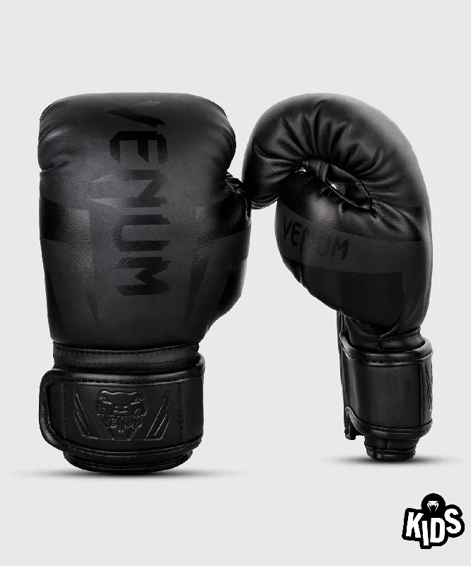 Venum Elite Boxing Gloves Kids - Exclusive - Matte/Black