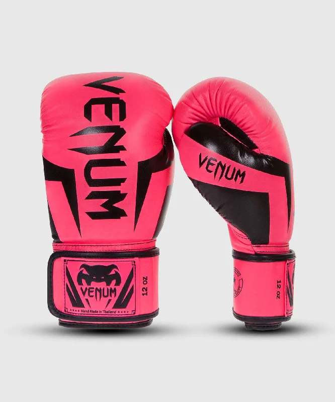 Venum Elite Boxing Gloves - Pink