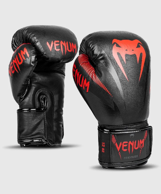 Venum Impact Boxing Gloves - Black/Red