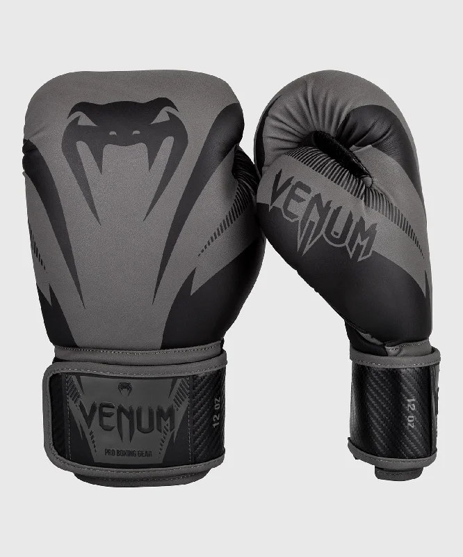 Venum Impact Boxing Gloves - Grey/Black