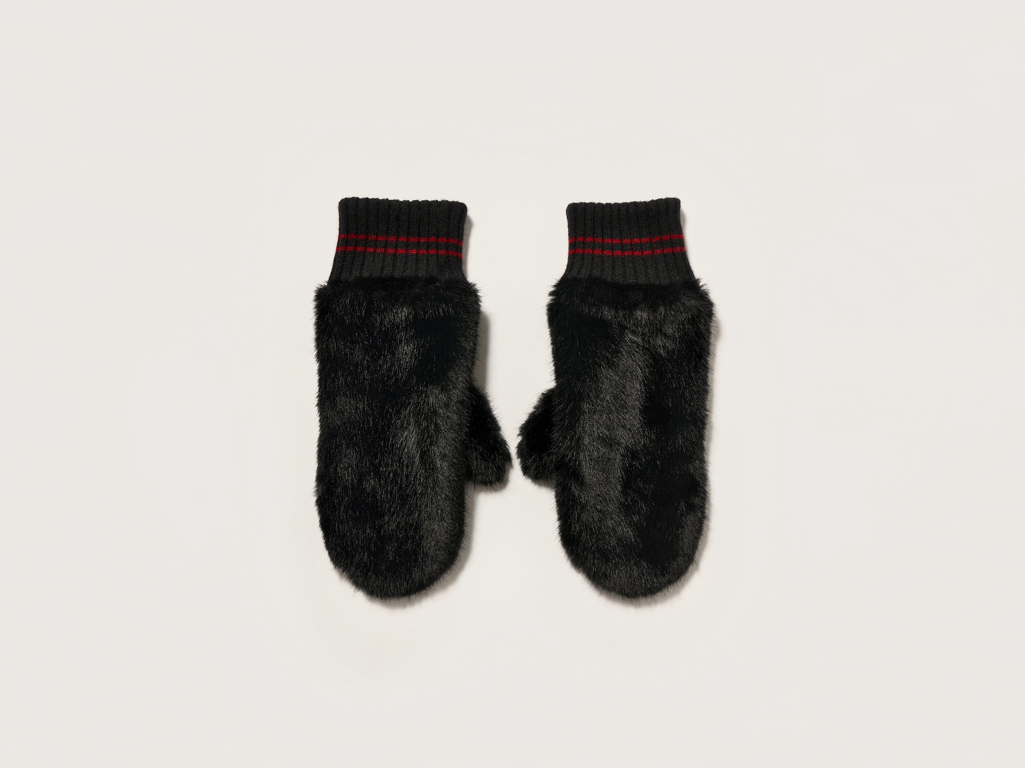 Madina mittens (242 / W / BLACK BEAUTY)