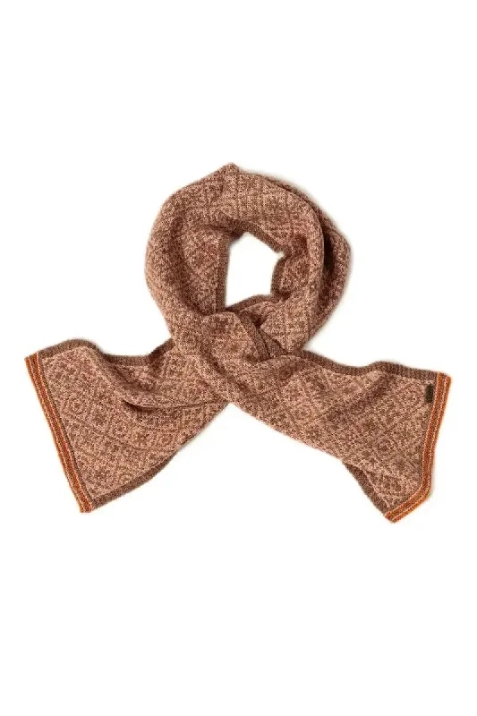 Zayna Women's Scarf Bison, Merino & Silk Wool