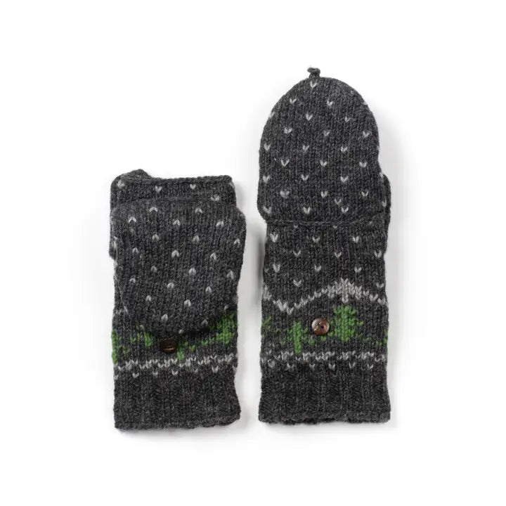 Appalachian | Men's Wool Knit Convertible Mittens