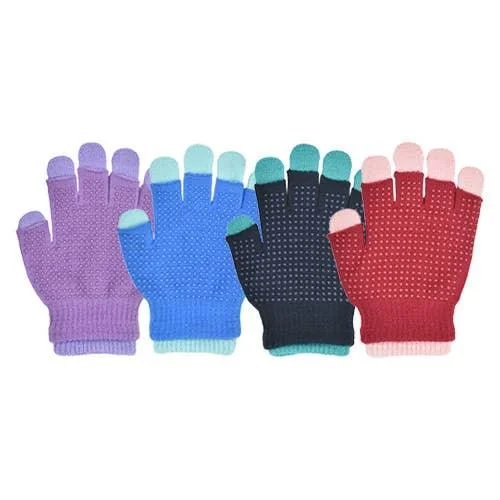 Kids 2-in-1 Knit Stretch Gloves