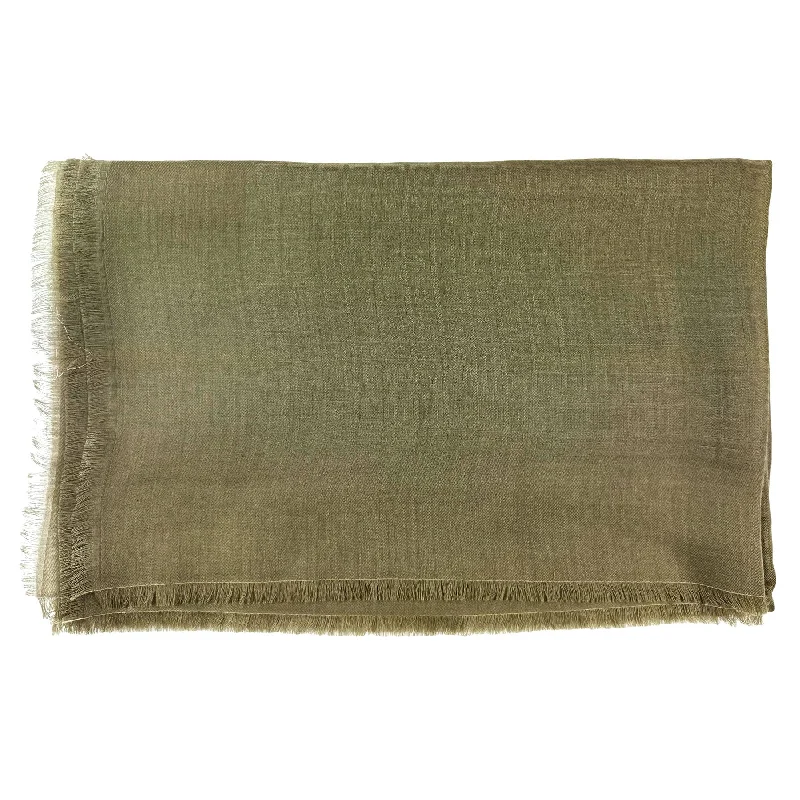 Givenchy Cashmere Scarf Taupe 4G Allover - Extra Large Square Wrap